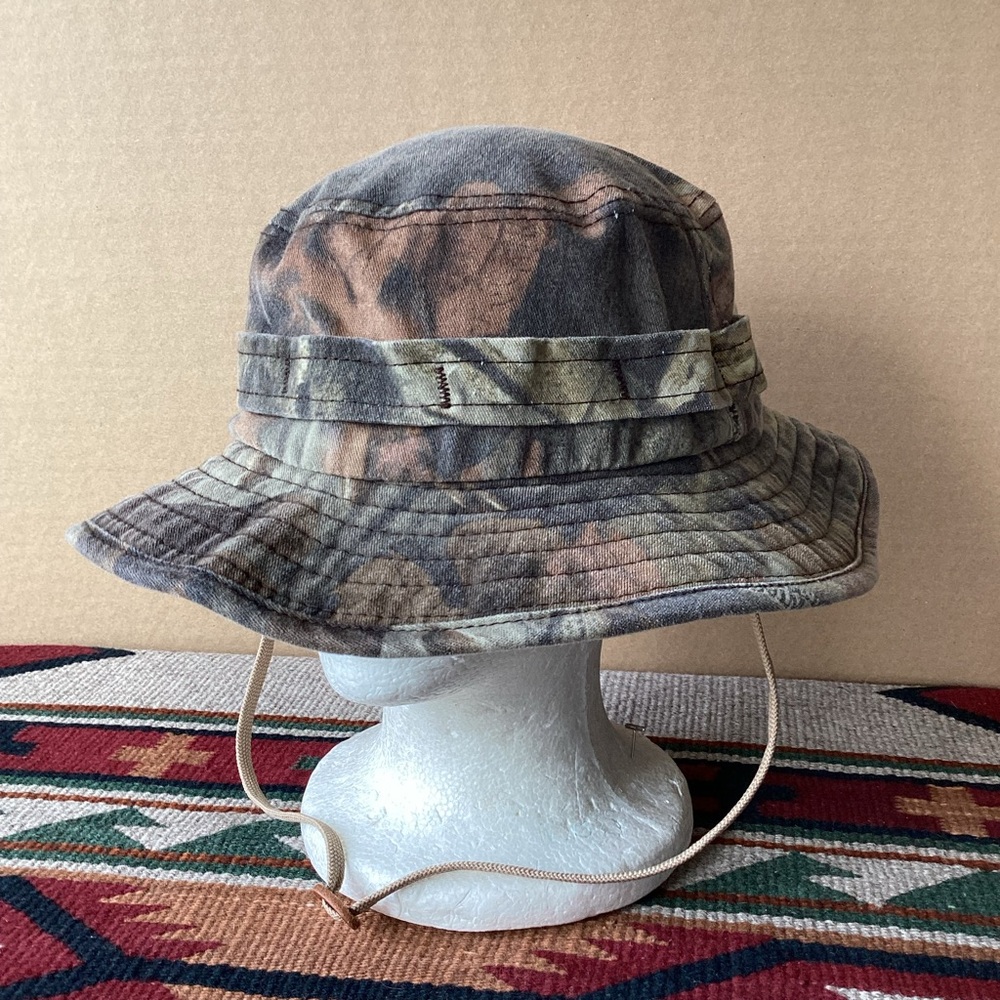 Vintage ProCap Booney camo hat made in USA advantage timber size large